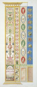 Panel fra Raphaels loggia i Vatikanet, graveret af Ioann Ottaviani, ca. 1770 (kobberstik)